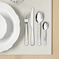 IKEA ÄTBART  (ИКЕА ÄТБАРТ)  -  Набор столовых приборов, 24 предмета, нержавеющая сталь