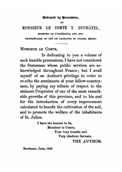 Bordeaux. Its Wines, and the Claret Country | Charles Cocks