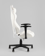 Кресло спортивное TopChairs GMM-080 белый на черной базе