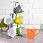 Набор кружек 6 предметов 350мл на подставке, LR 23136