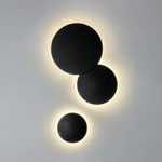 379337 Светильник PIATTO 1x12W LED 1200LM G ЧЕРНЫЙ 3000K IP65