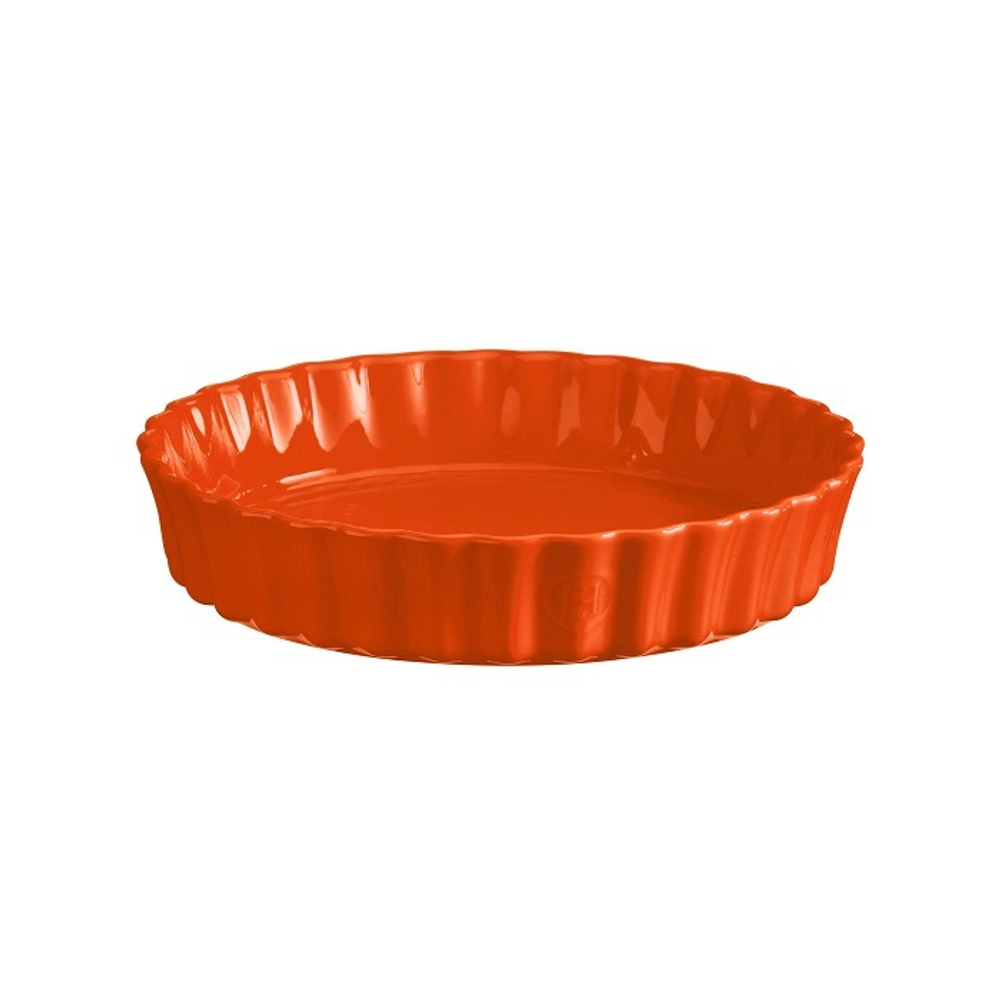 Форма для запекания 2000 мл. d=290 мм. h=55 мм. оранжевая керам Emile Henry /1/3/