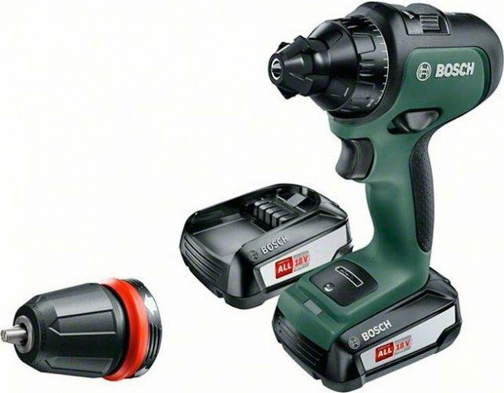 Аккумуляторный шуруповерт BOSCH AdvancedDrill 18 06039B5001 Кейс, 2х2,5Ач