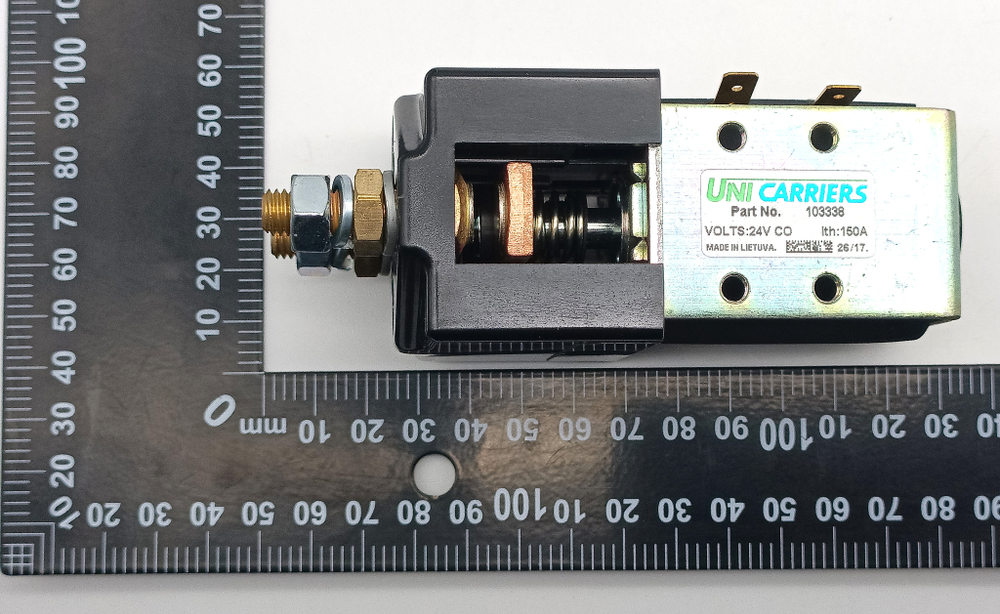 Контактор Unicarriers 103338, 24v, 150a