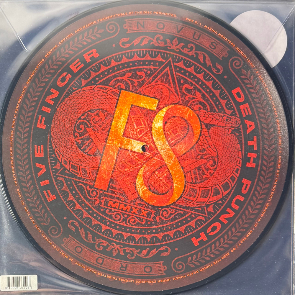 Five Finger Death Punch ‎– F8 2LP (Канада 2020г.) Picture