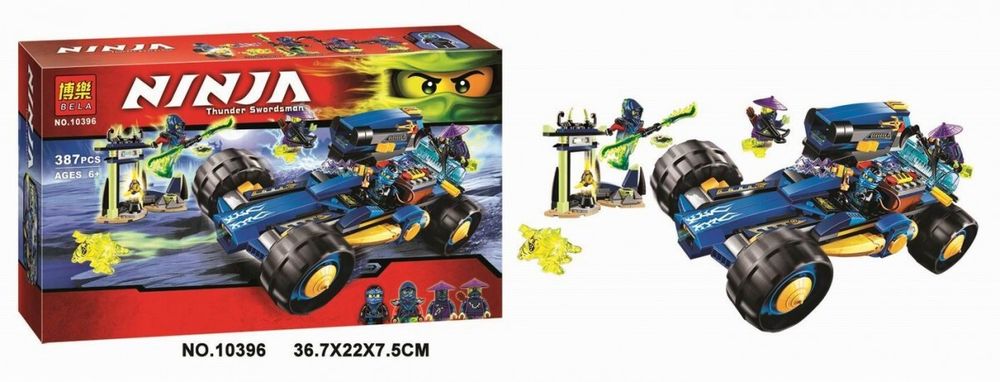 Конструктор Ninjago &quot;Шагоход Джея&quot; 387 деталей