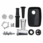 Мясорубка KITFORT КТ-2101-2, 1500 Вт, производительность 1,2 кг/мин, реверс, 2 насадки, пластик, зеленая, KT-2101-2