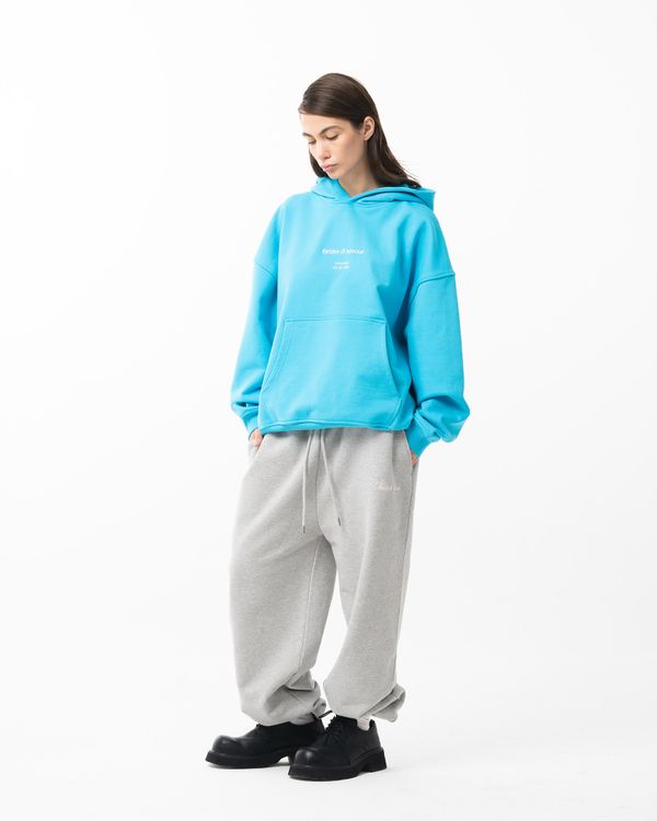 Худи Investigation Azure Blue синий - фото 6