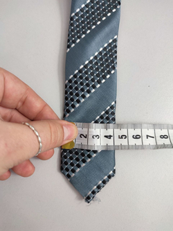 Галстук Barkland серебристый