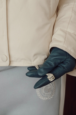 Куртка демисезонная с воротником из трикотажа