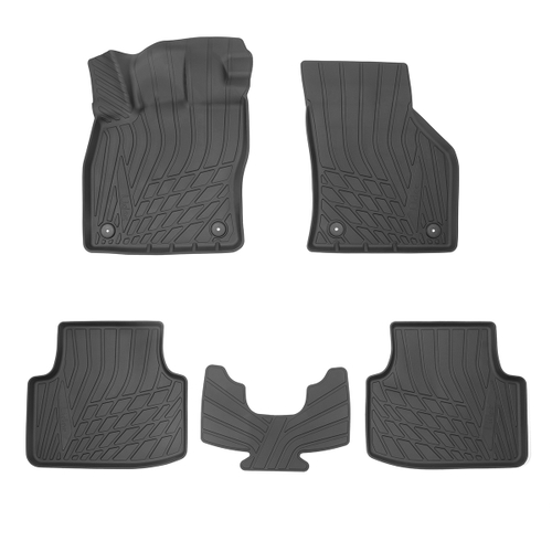 Ковры в салон Norplast/Unidec для Skoda Octavia IV в кузове A8 (2019-), Черный, арт.NP11-LdC-81-425