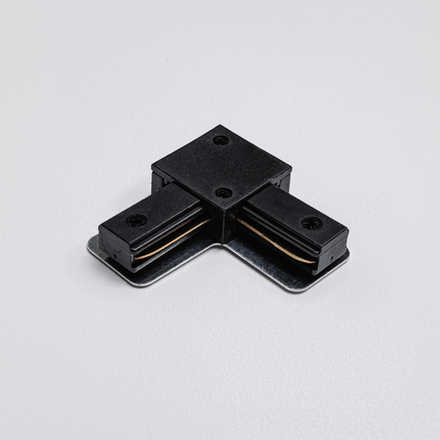 Угловой коннектор для однофазного трекового шинопровода MKA-002-2 Черный