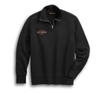 Мужской пуловер с буквами и молнией 1/4 Harley-Davidson®