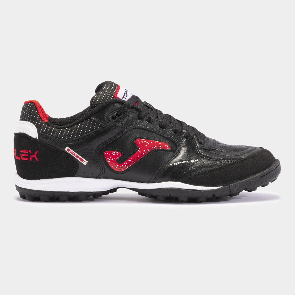 Сороконожки для футбола Joma TOP FLEX 2401 NEGRO ROJO TURF