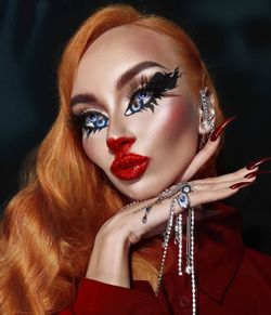 Набор декоративных гелей для лица, волос и тела PARTY BOX