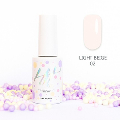 Гель-лак ТМ "HIT gel" №02 Light Beige, 9 мл