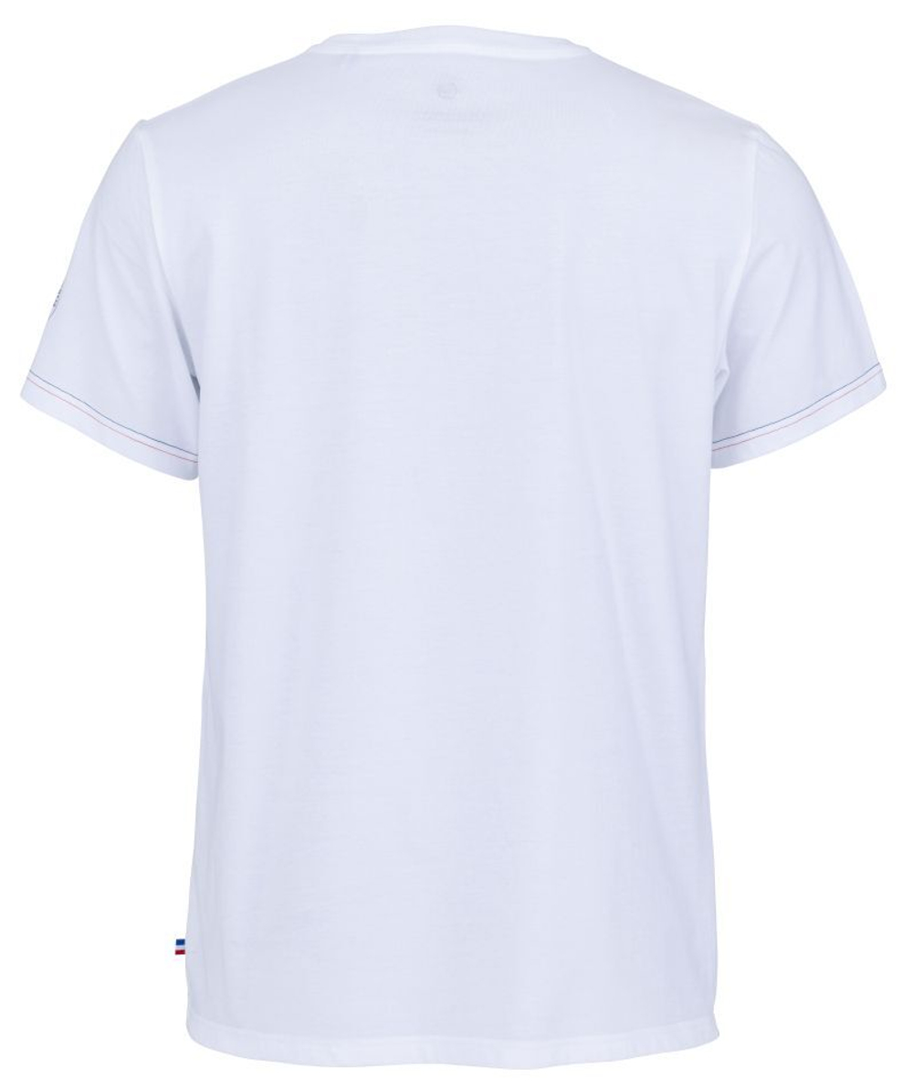 Мужская теннисная футболка Roland Garros Logo 2024 T-Shirt - white