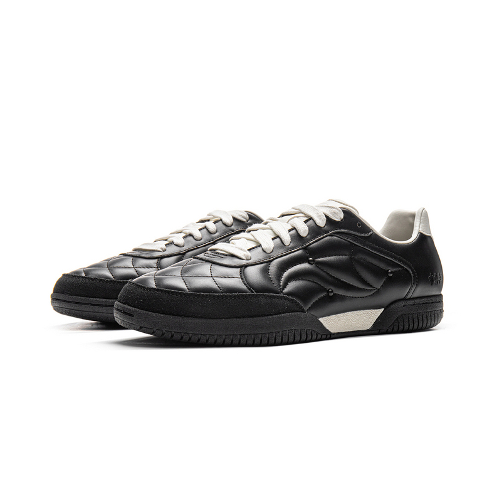 Li Ning Cushioning Slip Resistant Abrasion Resistant Low top Casual Shoes Unisex Black