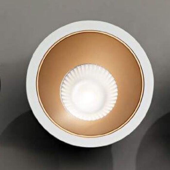 Встраиваемый светодиодный светильник Ideal Lux Game Round Wh Gd 192307