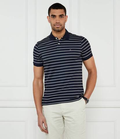 Поло Tommy Hilfiger - темно-синий(MW0MW39994)