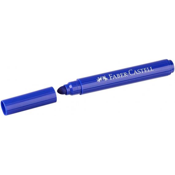 Flomaster \ фломастеры Набор из 12 смываемых фломастеров Faber-Castell Jumbo Super Washable, разные цвета.