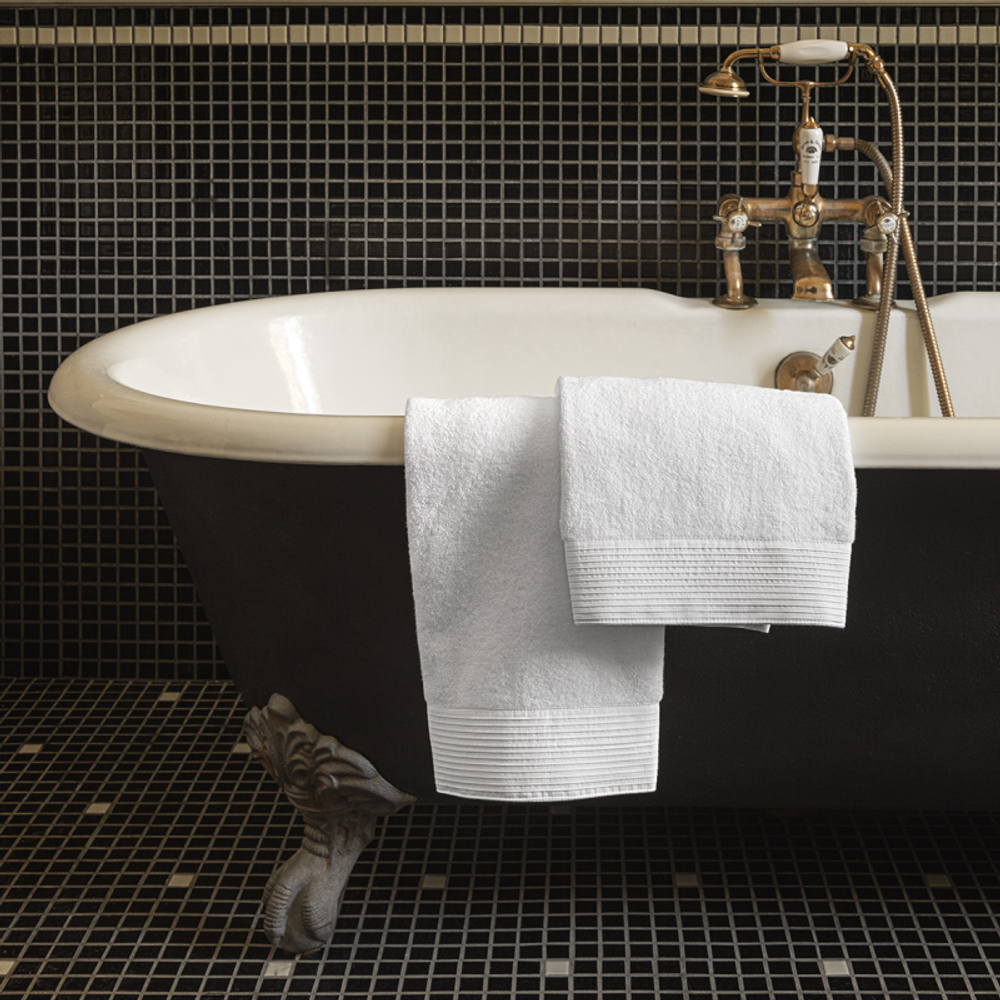 Полотенце Fazzini Odeon (100 x 150 см) Bianco/Bianco
