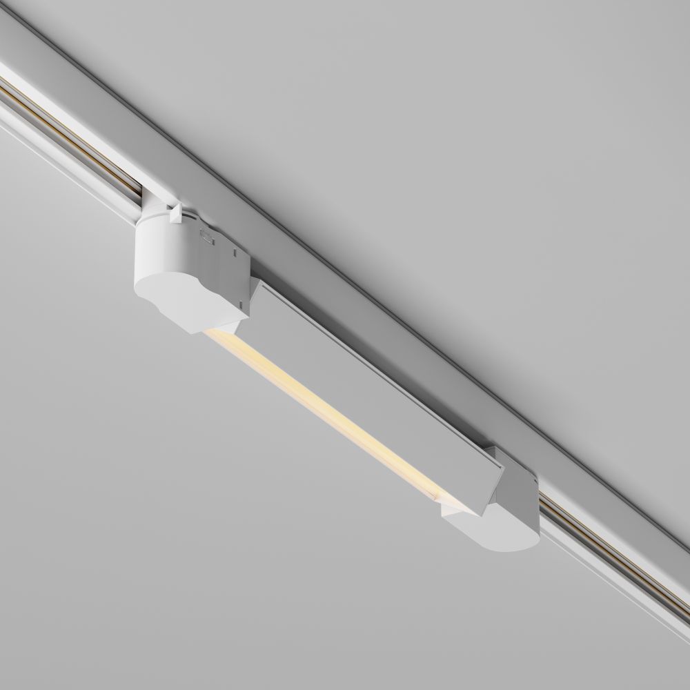 Трековый трехфазный светодиодный светильник Maytoni Trinity Basis TR196-3-10W2.7K-W