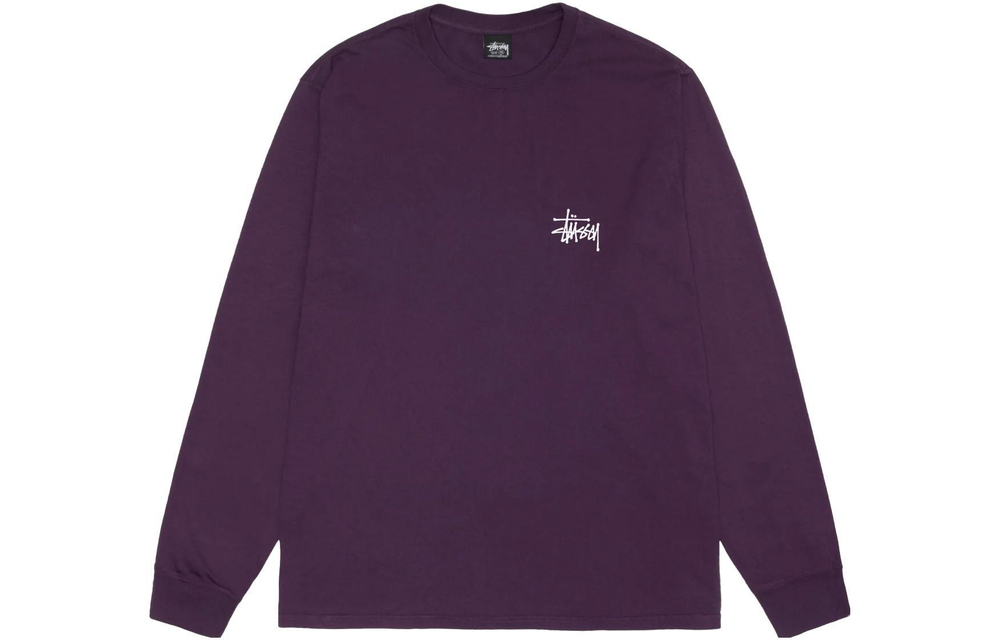 Толстовки Stussy Basic Stussy Pigment Dyed Ls Tee Logo T, 1994879