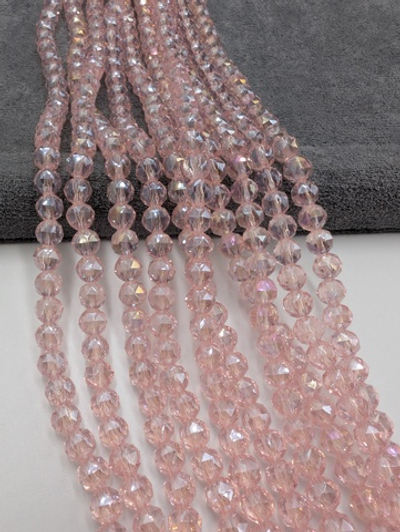 Бусины стеклянные шар 6мм