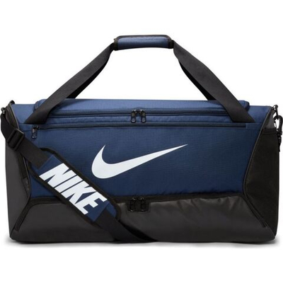 Сумка спортивная Nike Brasilia 9.5 Training Duffel Bag - midnight navy/black/white
