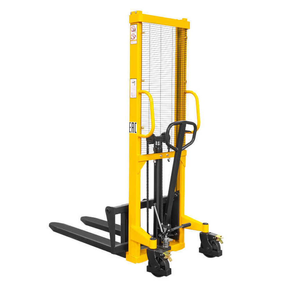 Ручной гидравлический штабелер SDA 1016 (1000 кг; 1,6 м; вилы 300-850 мм) SMARTLIFT (SMART)