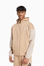 Кофта adidas Z.N.E. Full-Zip - бежевый