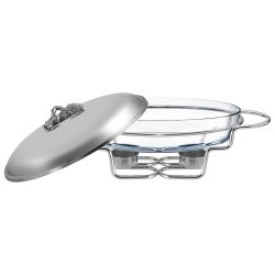 МАРМИТ LEFARD СЕРИЯ "HARMONY" СО СТЕКЛЯННОЙ ФОРМОЙ ДЛЯ ЗАПЕКАНИЯ, 2,2Л