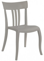 Стул пластиковый Papatya Trio-S, тортора