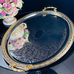 Lenardi 151-022 Овальный поднос 75см в под.уп.(х4)Нержавеющая сталь