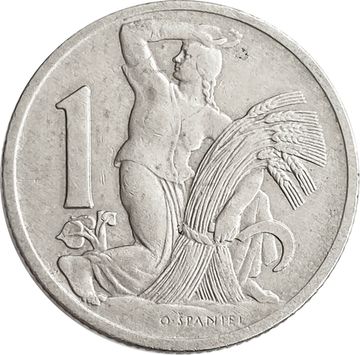 1 крона 1922-1938 Чехословакия