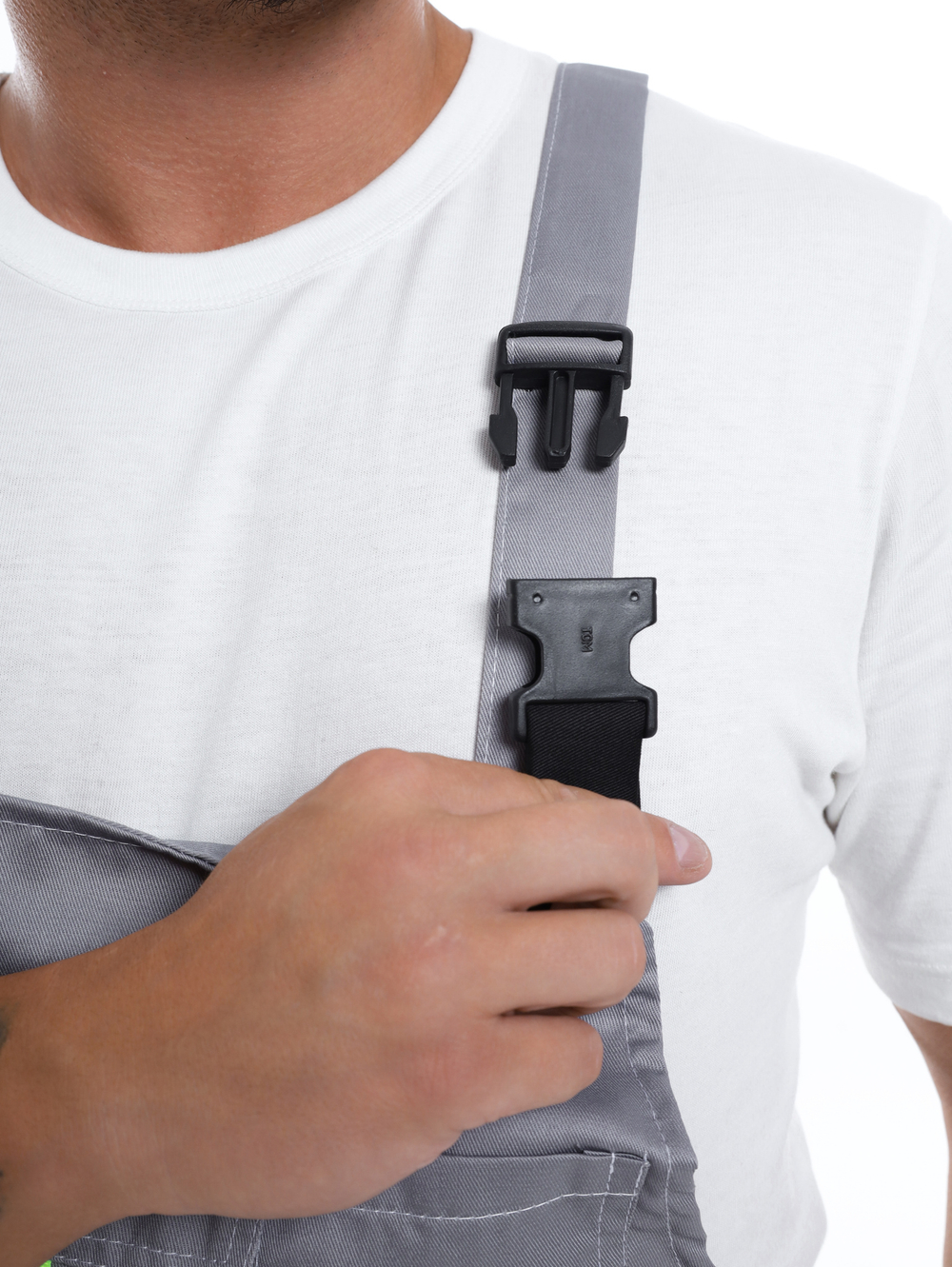 Костюм Nerss «Практик», куртка + полукомбинезон. Серый с черным