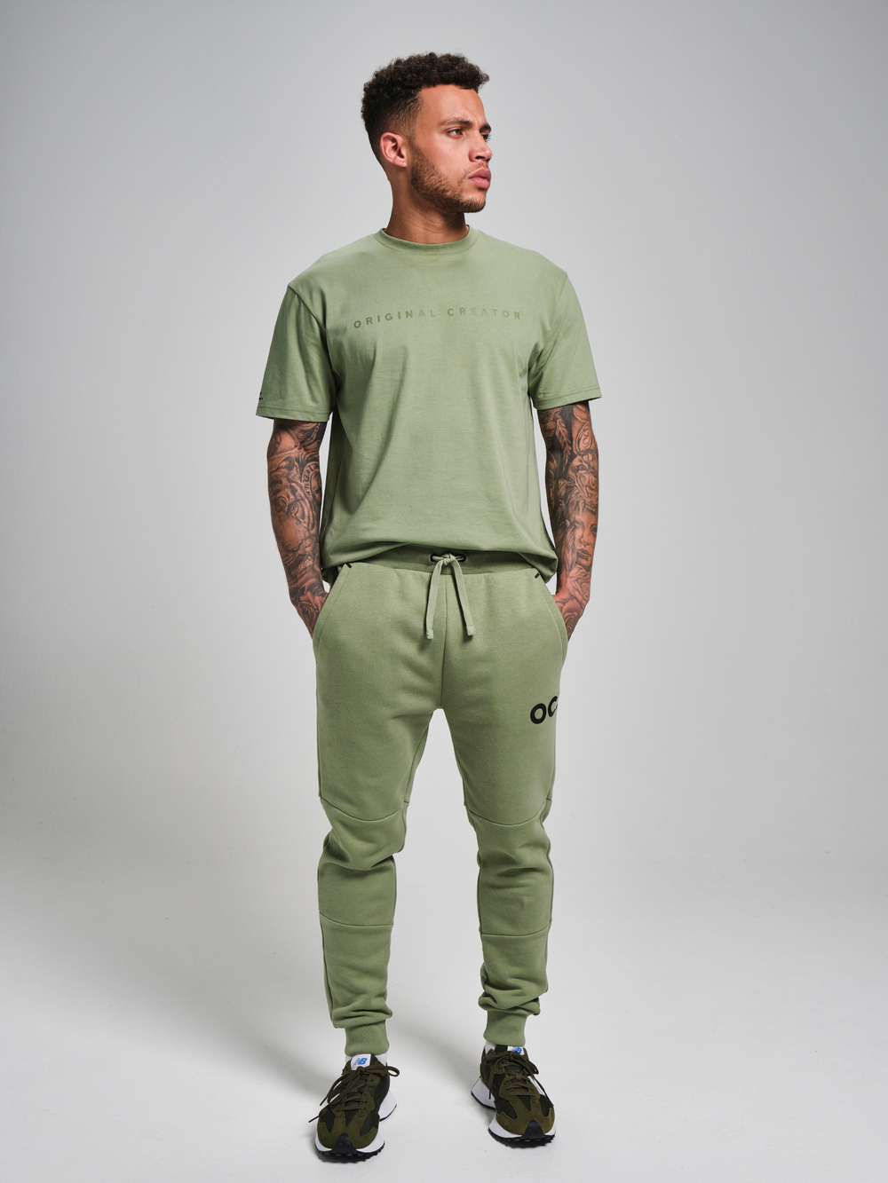 Спортивные штаны мужские ORIGINAL CREATOR JOGGERS, Светло-зеленый