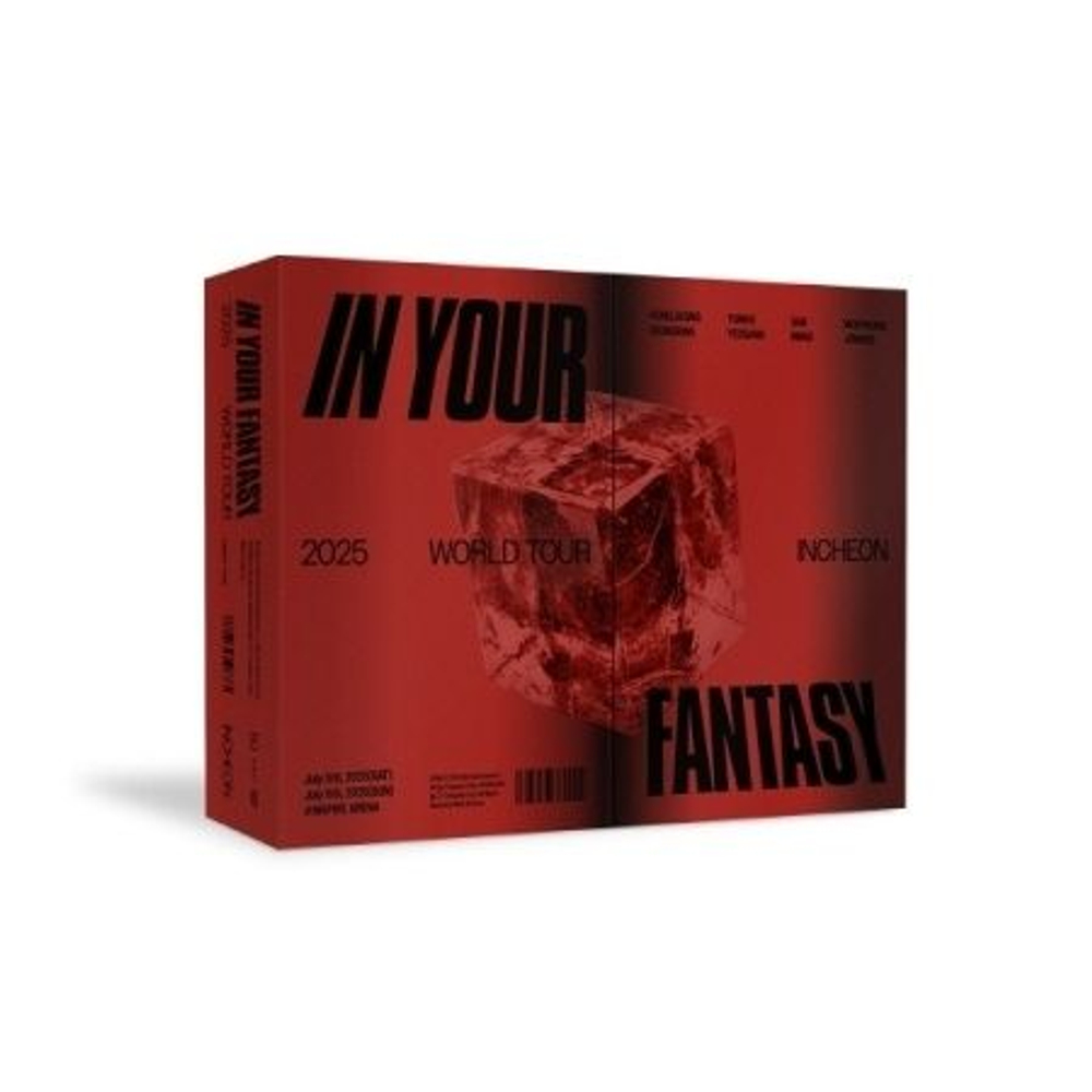 (ПРЕДЗАКАЗ) видео ATEEZ - IN YOUR FANTASY 2025 WORLD TOUR IN INCHEON DVD