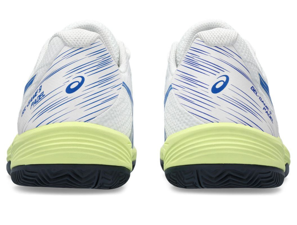 Мужские кросовки для Padel Asics Gel-Game 9 Padel - white/illusion blue