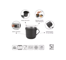 Brabantia - Суповая чашка Make and Take 600мл / артикул   203824  / GTIN 8710755203824