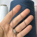 CHECOTWOOL - Millefili; 25% меринос, 50% хлопок, 25% кашемир; 1300м/100гр 2/26; col.133338 , припыленный синий