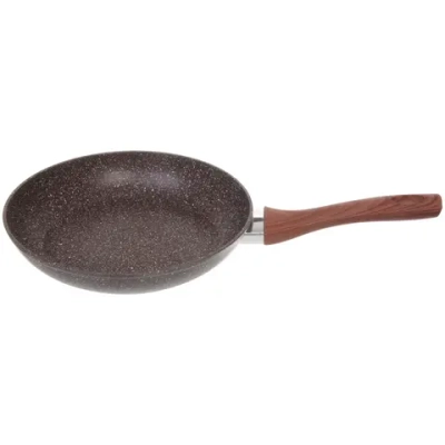 Сковорода «BAROLY» GRAY 24см индукционная с антипригарным покрытием, бакелитовая ручка