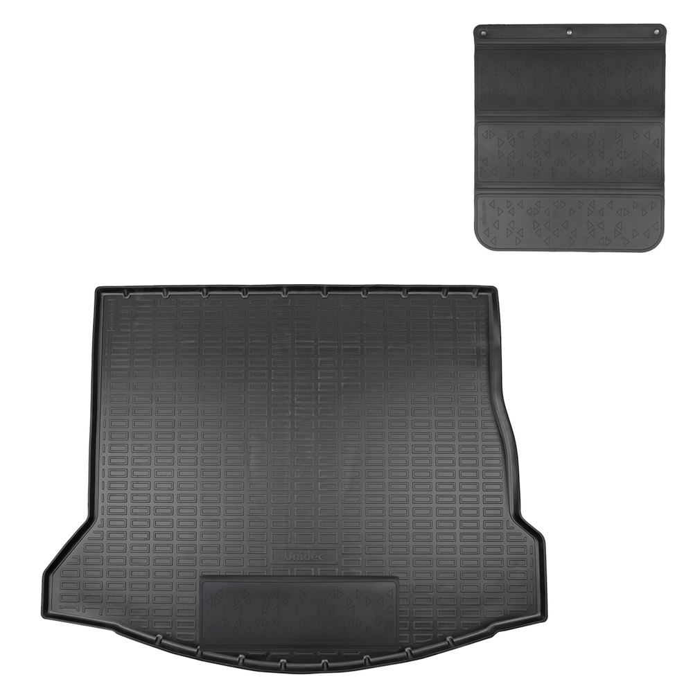 Коврик в багажник Norplast для Renault Grand Scenic IV (2016-) Черный, сложенный 3-й ряд, арт.NPA00-T69-710-APP