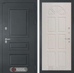 Дверь с терморазрывом входная Лабиринт ATLANTIC 15 Алмон 25 (Винорит)