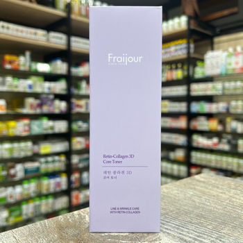 Тонер для лица Evas Fraijour Retin-Collagen 3D Core Toner коллагеновый с ретинолом и пептидами 250 мл