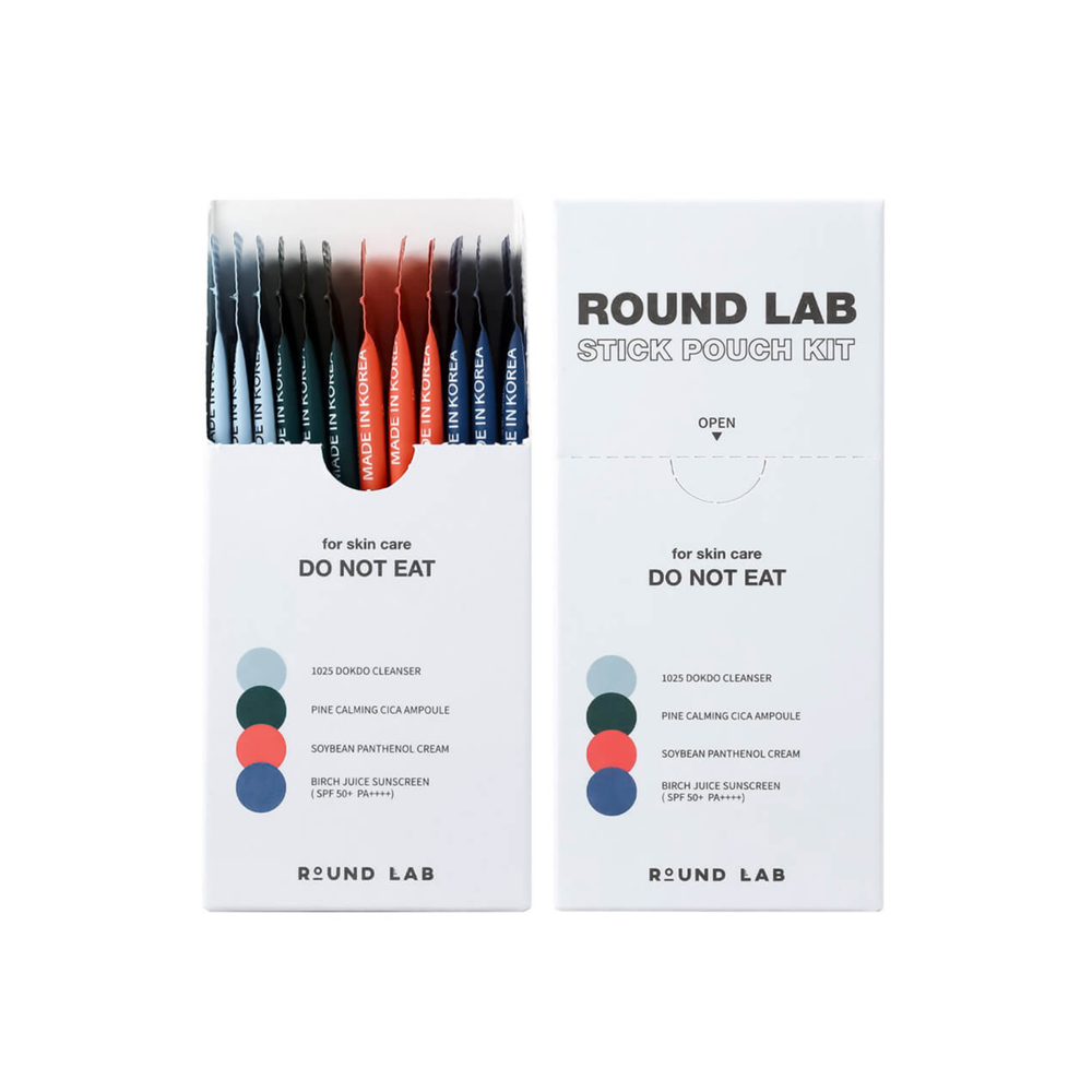 Round Lab Stick Pouch Kit