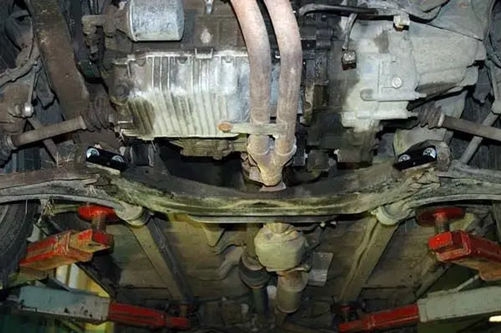 Защита картера и КПП Sheriff для Land Rover Freelander I (L314) 1997-2003 арт.04.1185