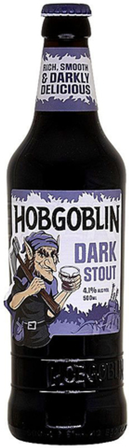 Пиво Вичвуд Хобгоблин Дарк Стаут / Wychwood Hobgoblin Dark Stout 0.5 - стекло