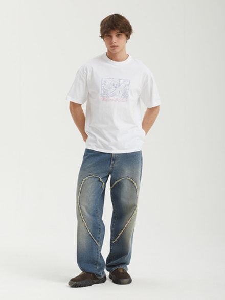 Мужская Футболка The Big Bienvenue